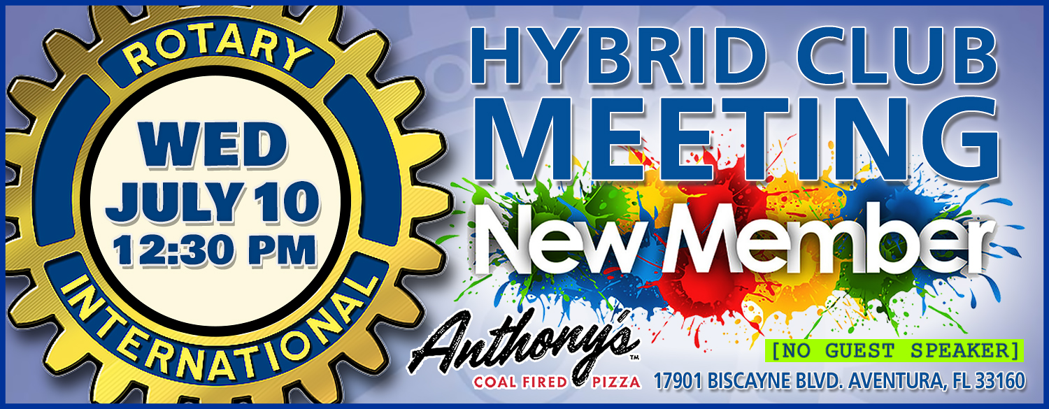 Hybrid Club Meeting: 07/10/2024 Hybrid Club Meeting: 07/10/2024